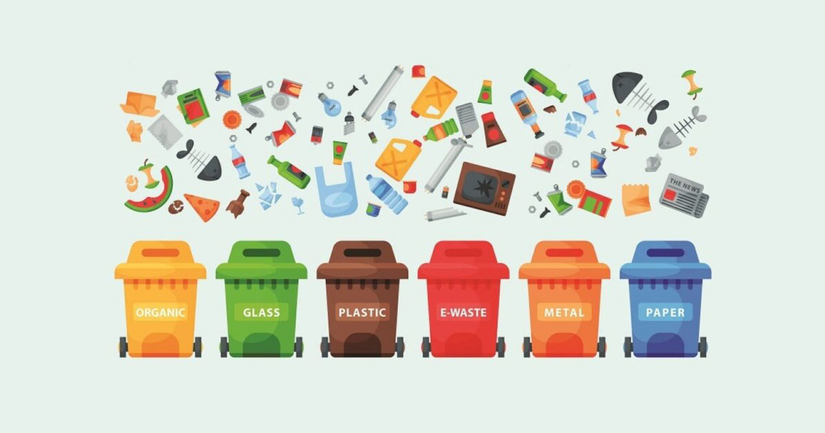 poubelle de recyclage