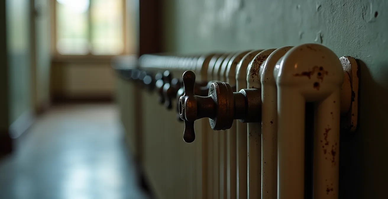 Compteurs individuels de chauffage dans un immeuble